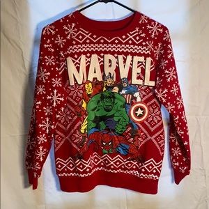 Marvel ugly Christmas sweatshirt
